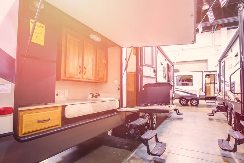The Inland Northwest RV Show features a wide selection of rvs in its showroom.