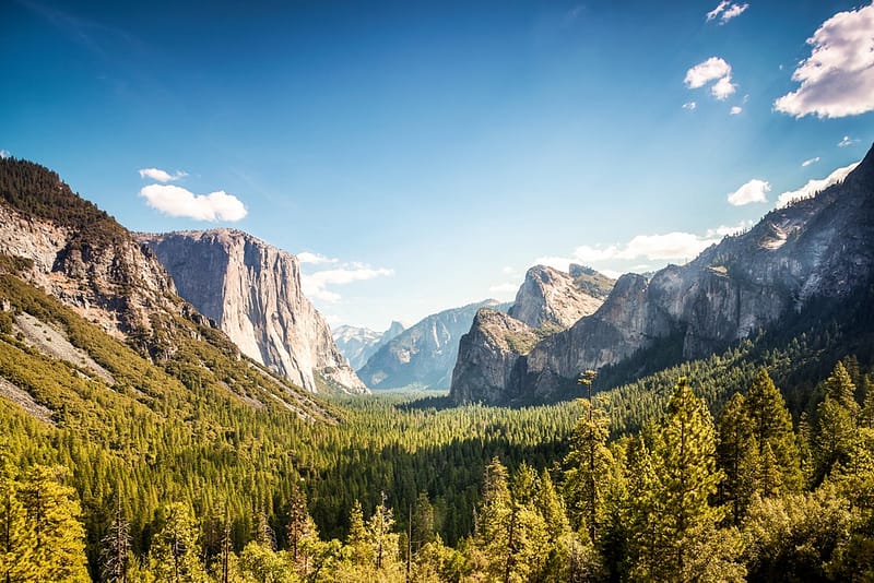 Yosemite national park in california.