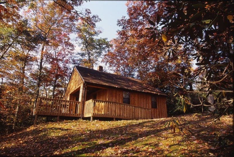 Located within the tranquil surroundings of Hungry Mother State Park, this cozy cabin offers a serene retreat for nature lovers. Managed by Visitor and Event Services Assistant Park Manager, this woodland getaway promises breathtaking