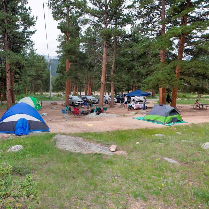 The largest campground in close proximity to Rocky Mountain National Park is undergoing a major rehab project this summer.