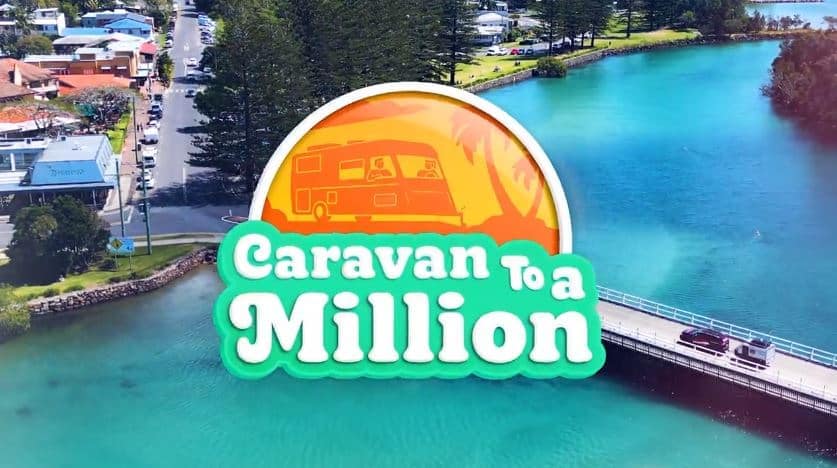 The logo for the Australian Caravan Industry, a million.